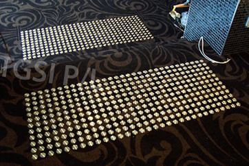 tactile indicator carpet system